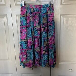 midi floral skirt  Size large